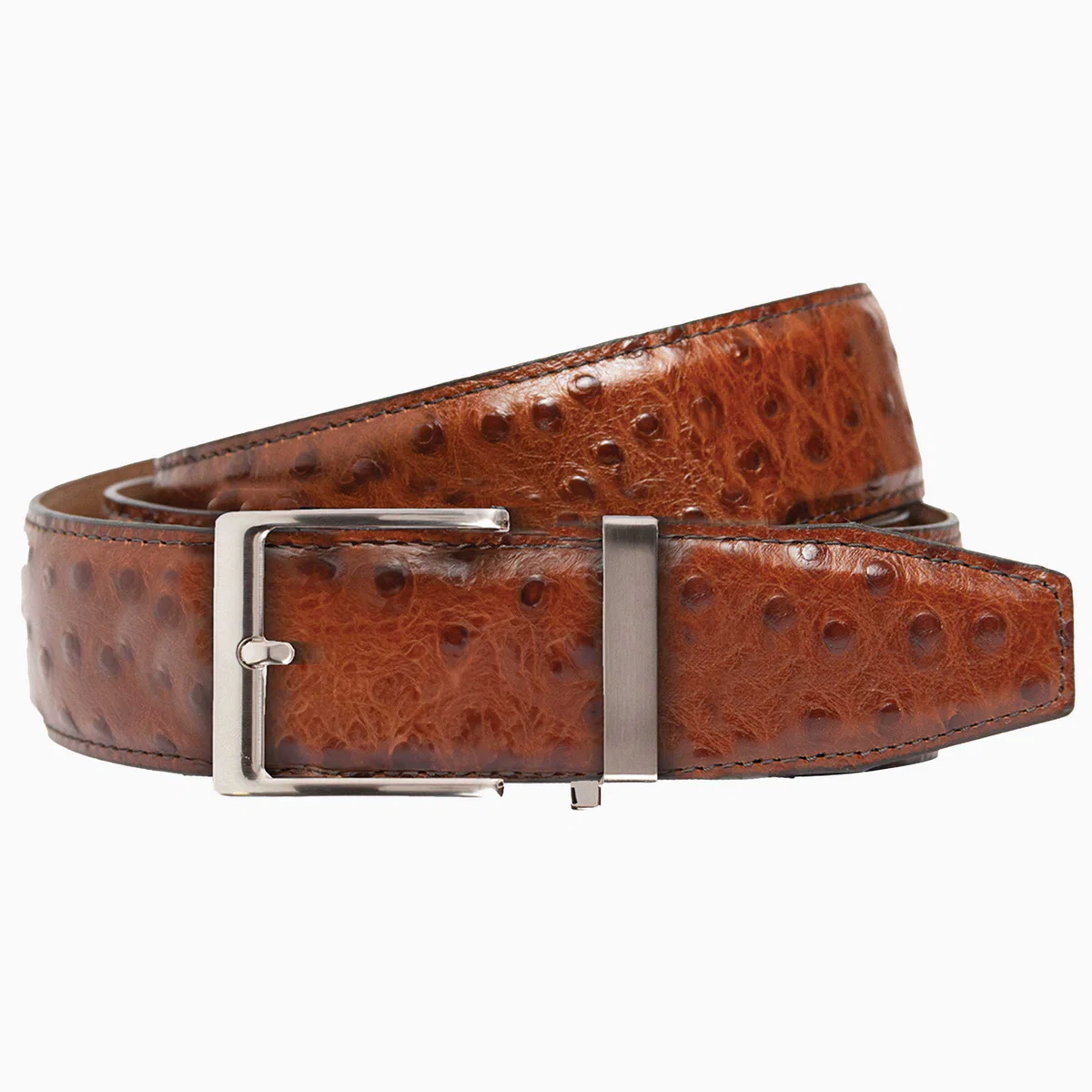 Ostrich Pattern Belt