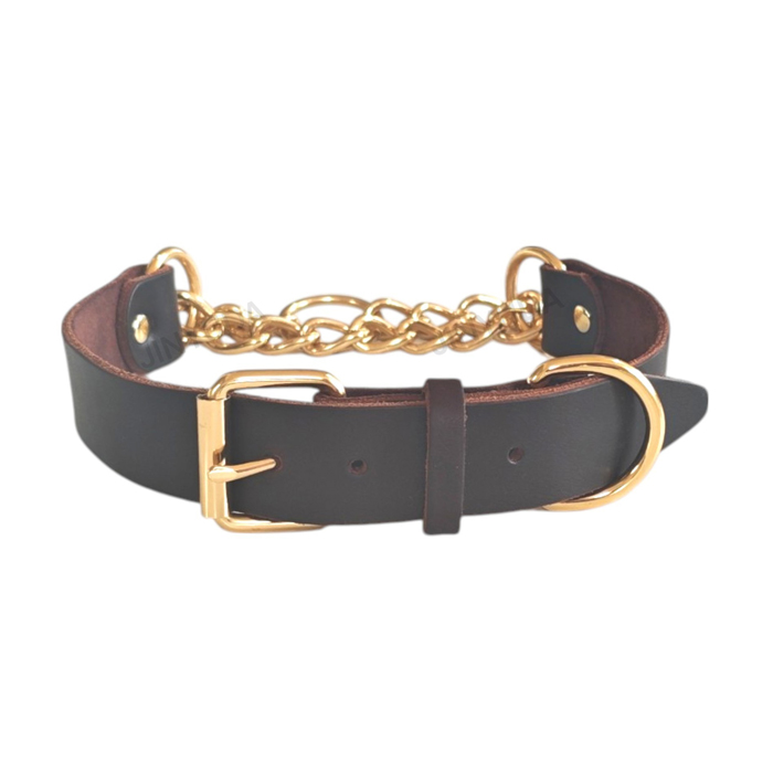 genuine leather collar
