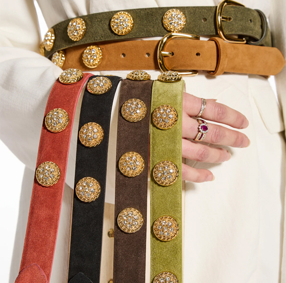 PU leather belt