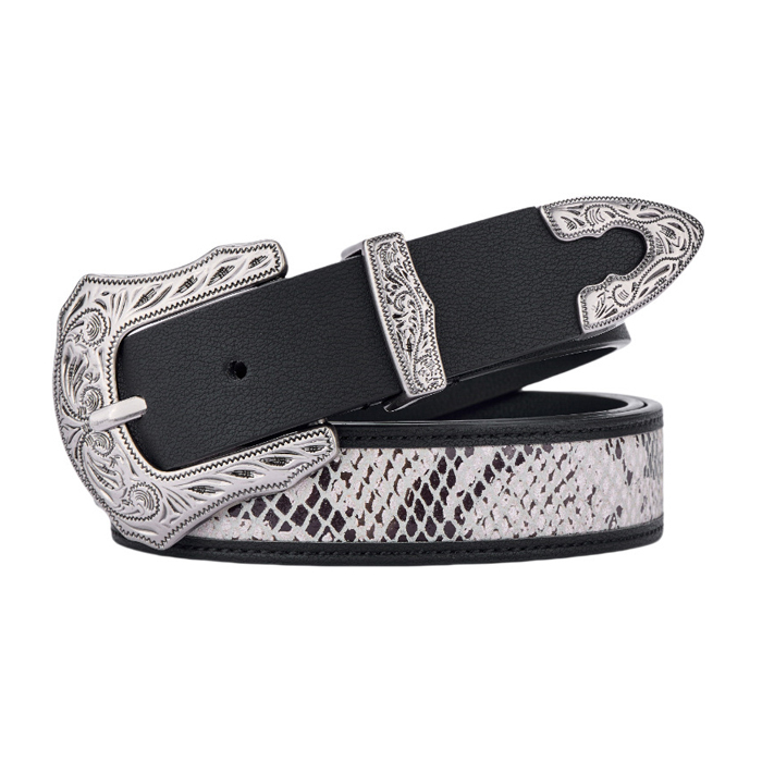 SNAKE leather
