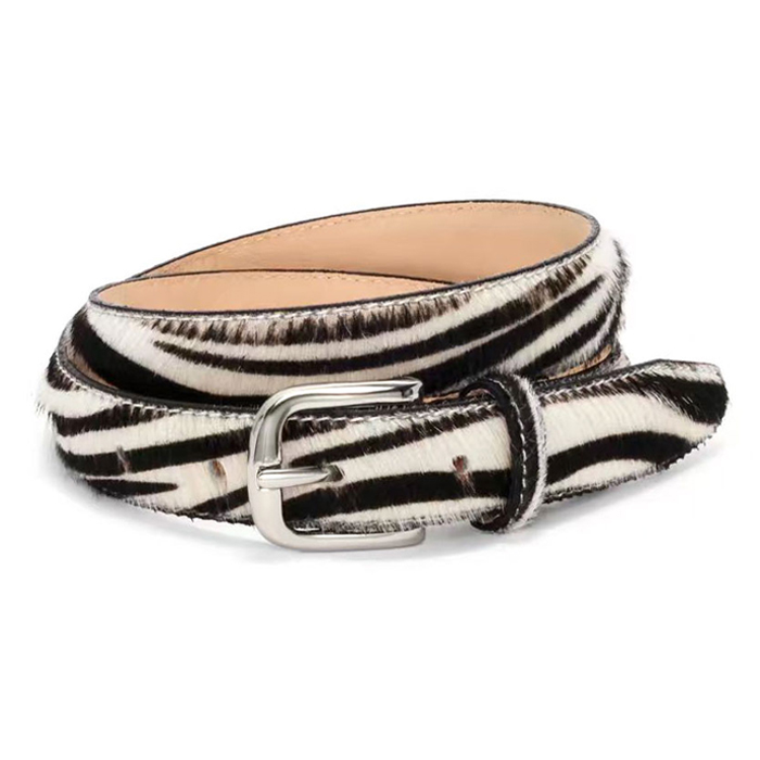 Zebra Pattern Belt