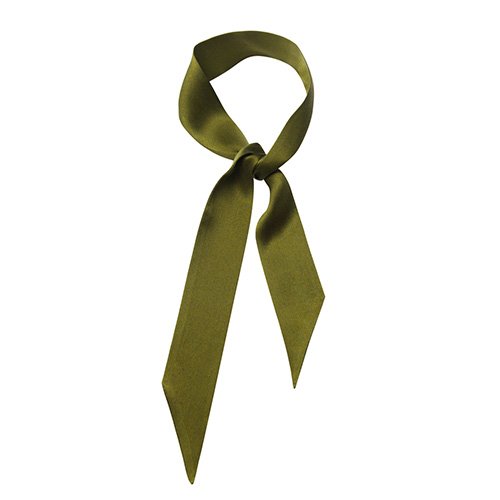 Solid-Color-Silk-Skinny-Scarf